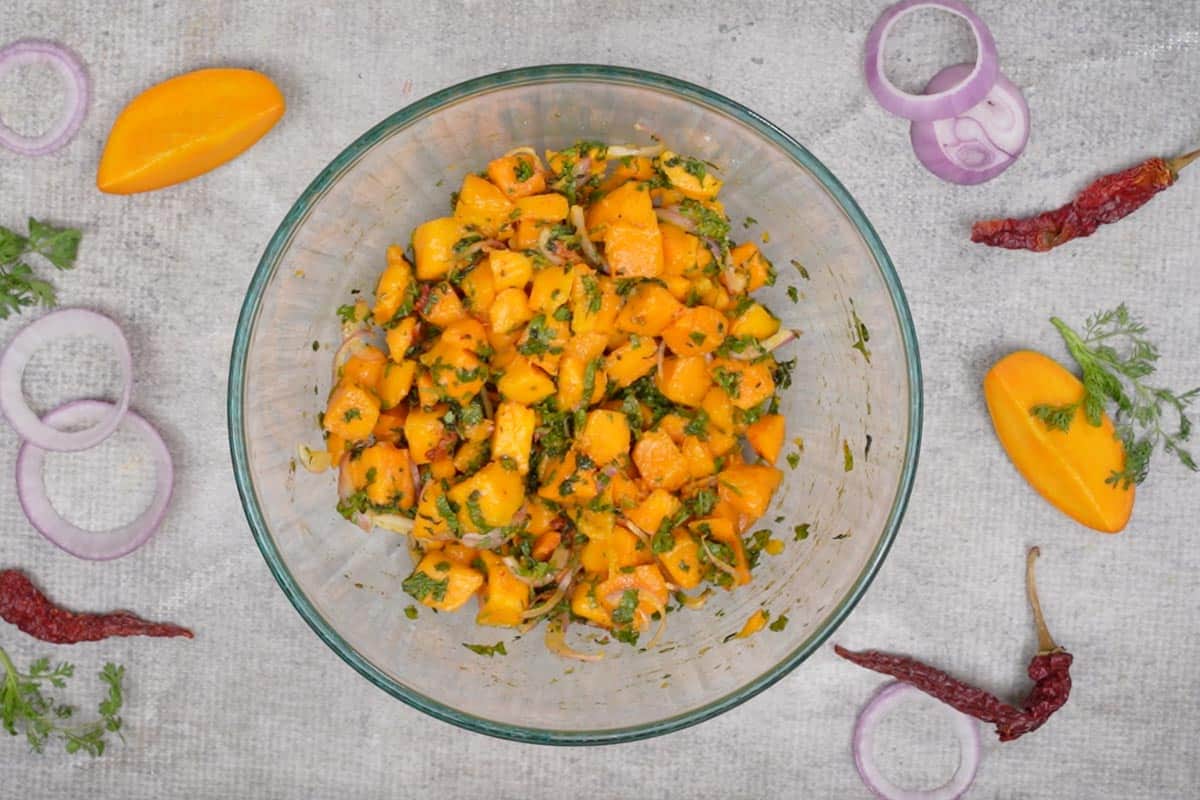 Step 2. Mix everything in bowl